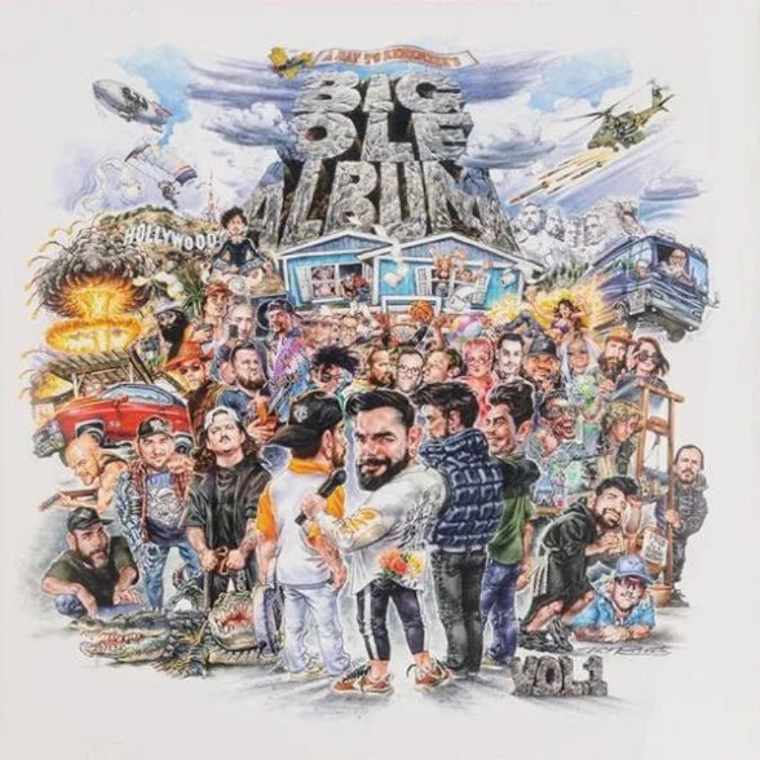 A Day To Remember Big Ole Album Vol. 1 CD album cover front artwork