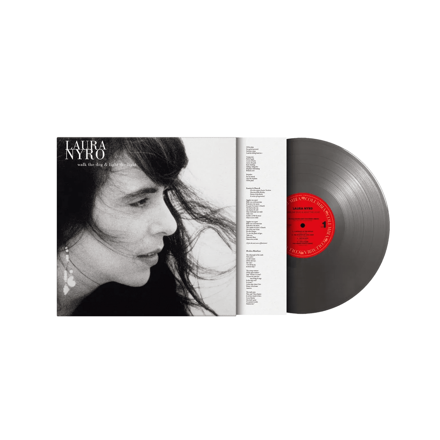 Laura Nyro Walk the Dog vinyl album with Bernard Purdie and Gary Katz