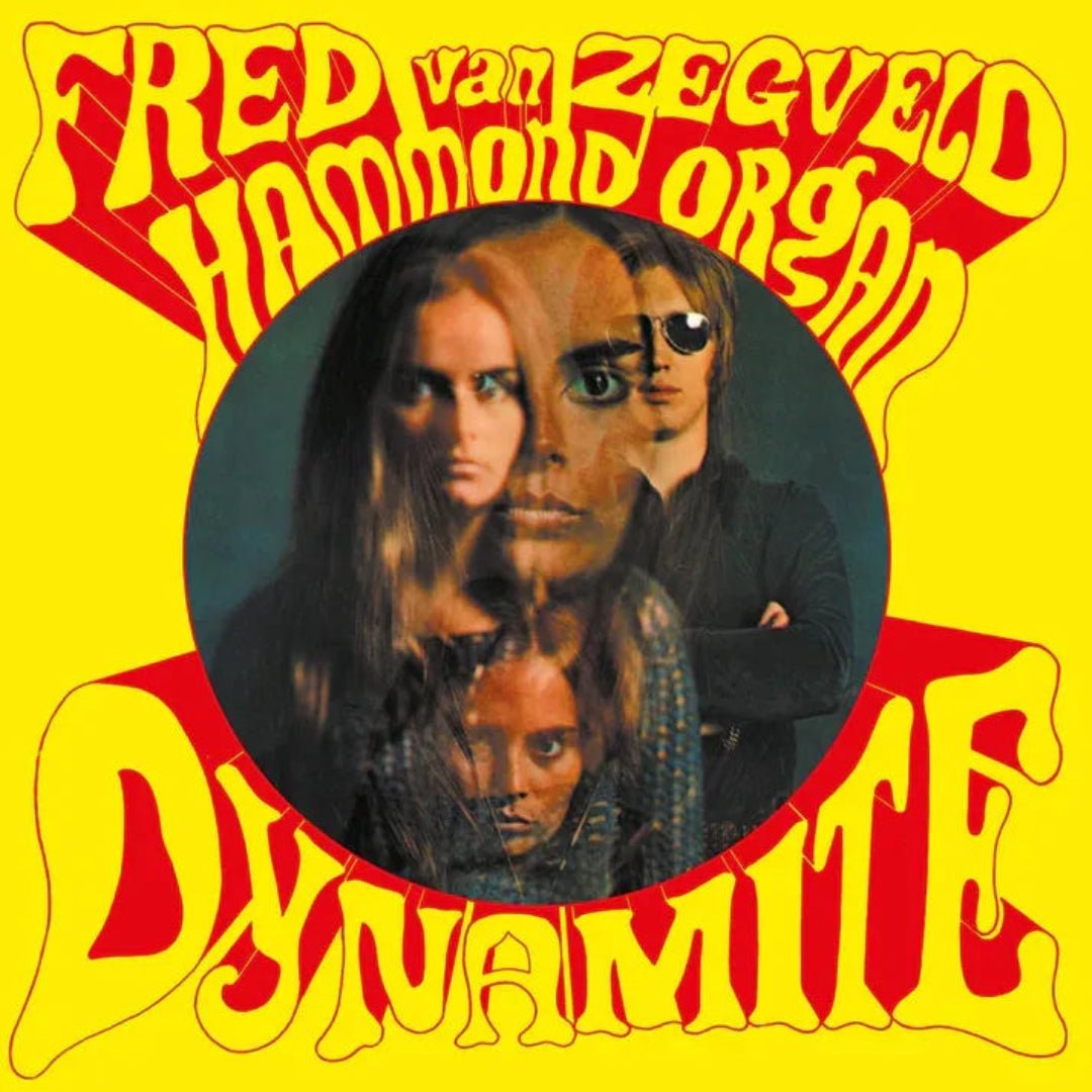 Limited edition red vinyl of Fred van Zegveld’s Hammond organ album Dynamite.