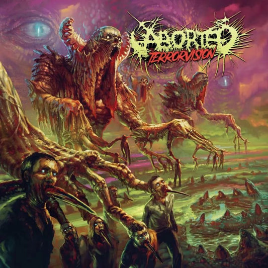 TerrorVision CD by Aborted with album cover art and band name displayed