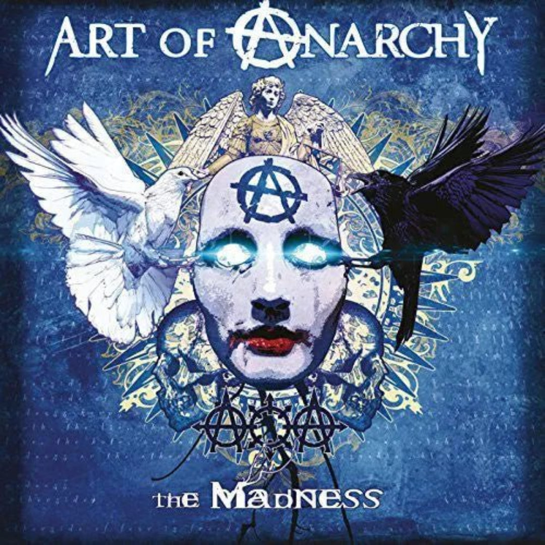 Art of Anarchy The Madness compact disc with cover art and band name visible