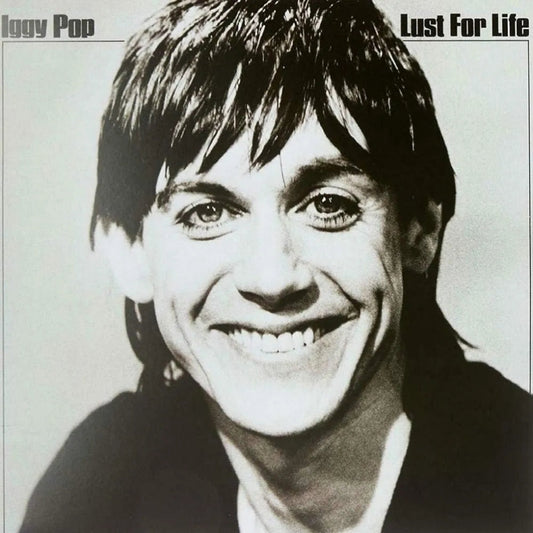 Iggy Pop Lust For Life LP vinyl featuring the classic 1977 punk rock album artwork