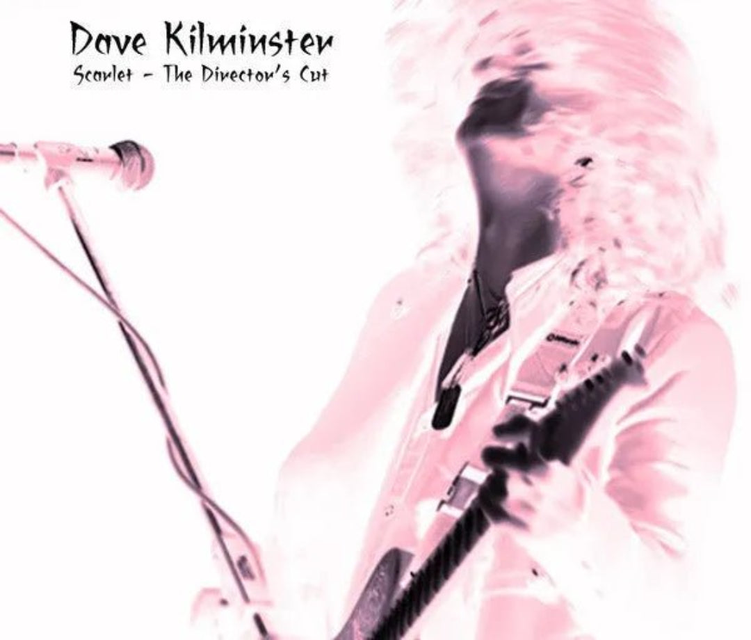 David Kilminster Scarlet The Directors Cut CD front cover artwork design.