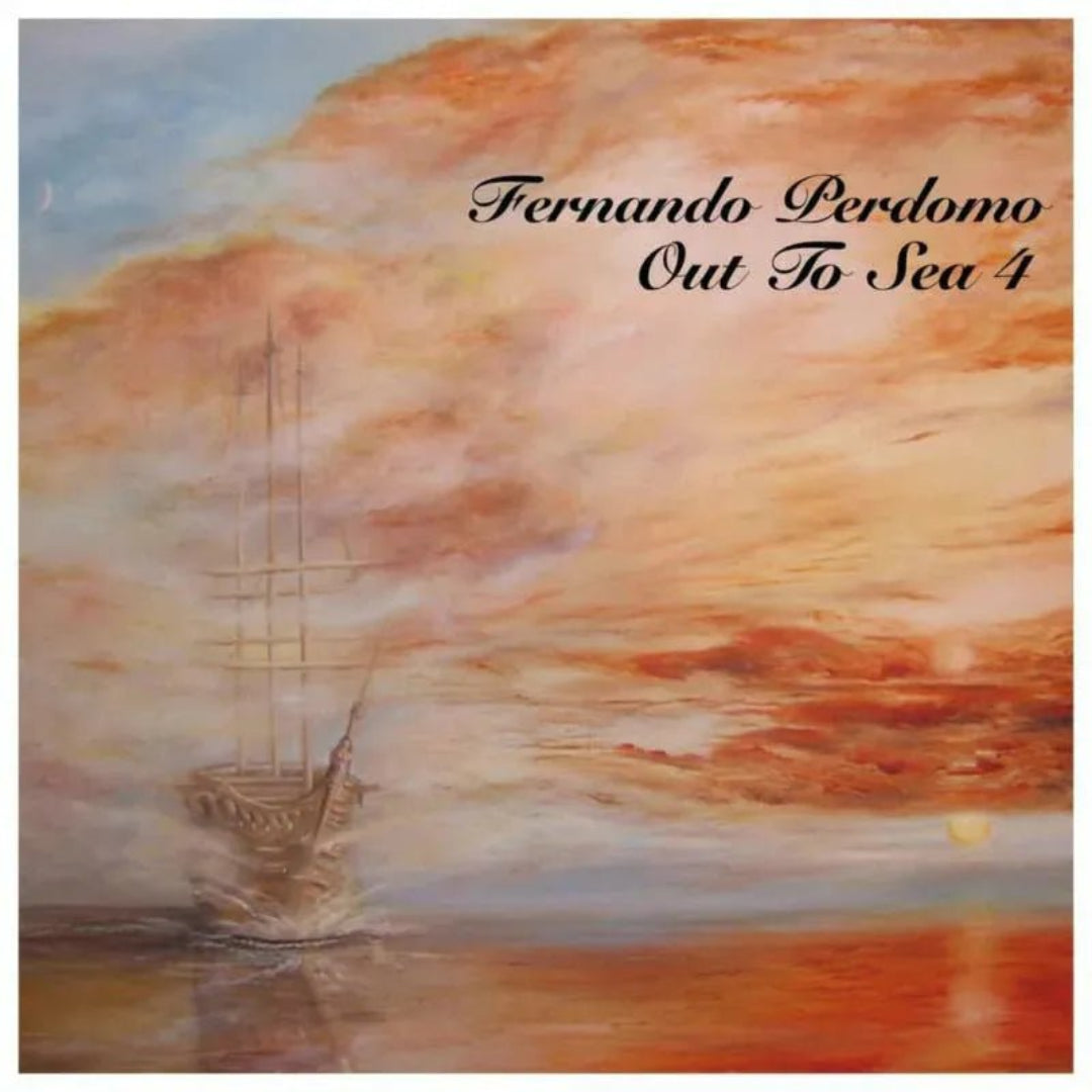 Fernando Perdomo Out To Sea 4 CD front cover ocean themed instrumental artwork.