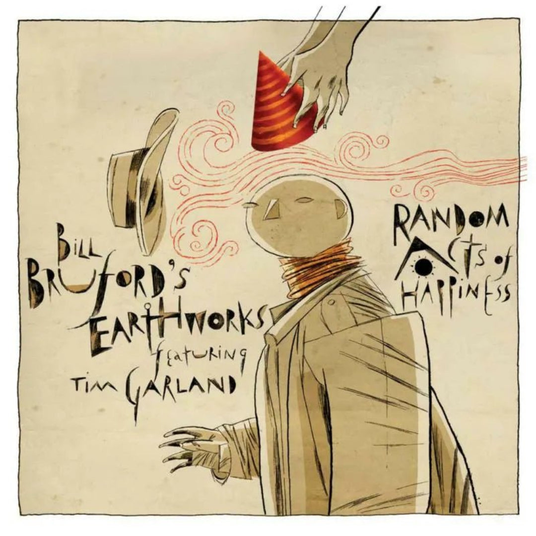Bill Bruford's Earthworks Random Acts Of Happiness CD jazz fusion instrumental album