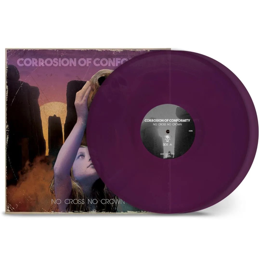 No Cross No Crown 2 LP violet vinyl COC hard rock and metal album collector edition