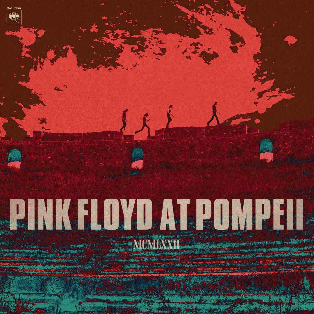 Pink Floyd at Pompeii MCMLXXII vinyl album with Steven Wilson 2025 remix, live performance in Roman amphitheatre