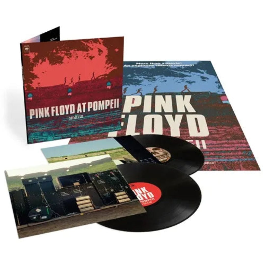 Pink Floyd at Pompeii album and film reissue, digitally remastered with Abbey Road studio sessions