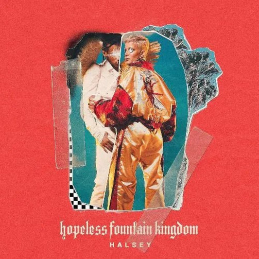Halsey Hopeless Fountain Kingdom LP clear and teal splatter vinyl pop album release
