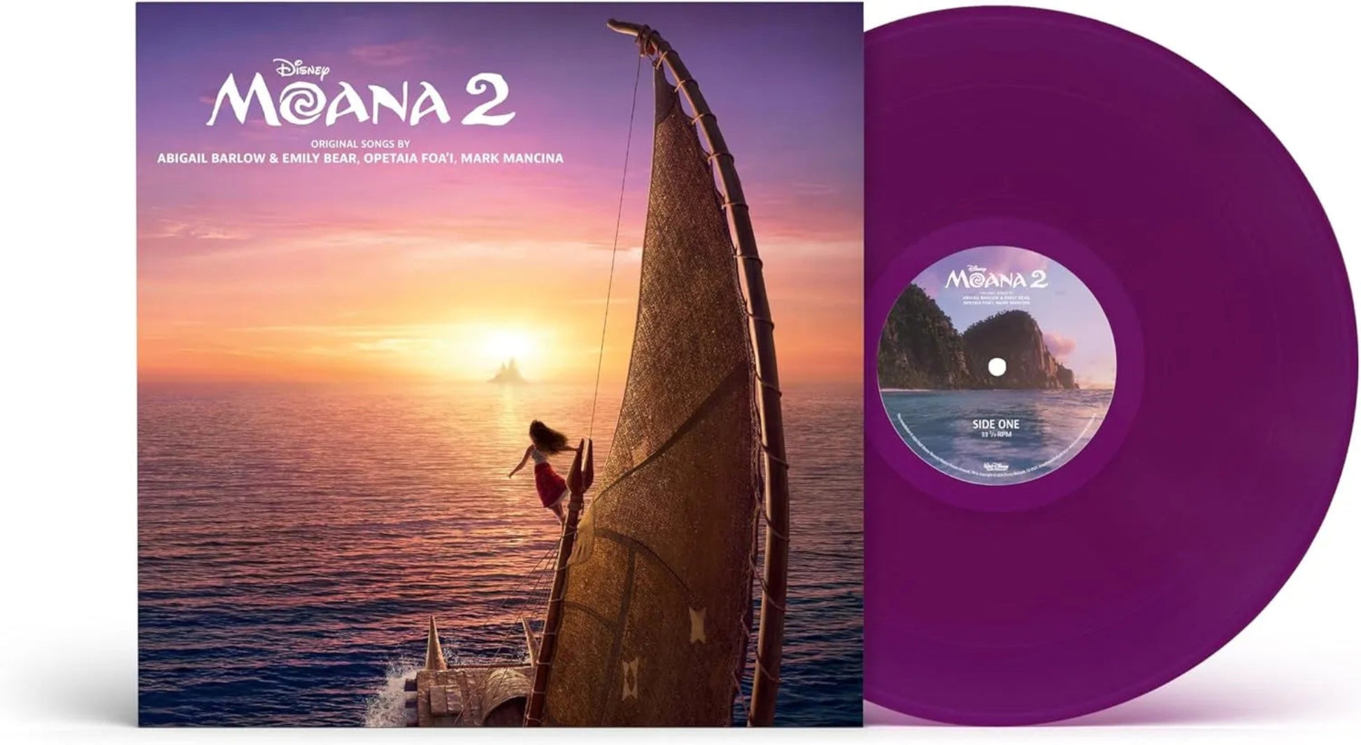 Various - Moana 2 LP Violet Vinyl - 2 - LP - Orchard Records