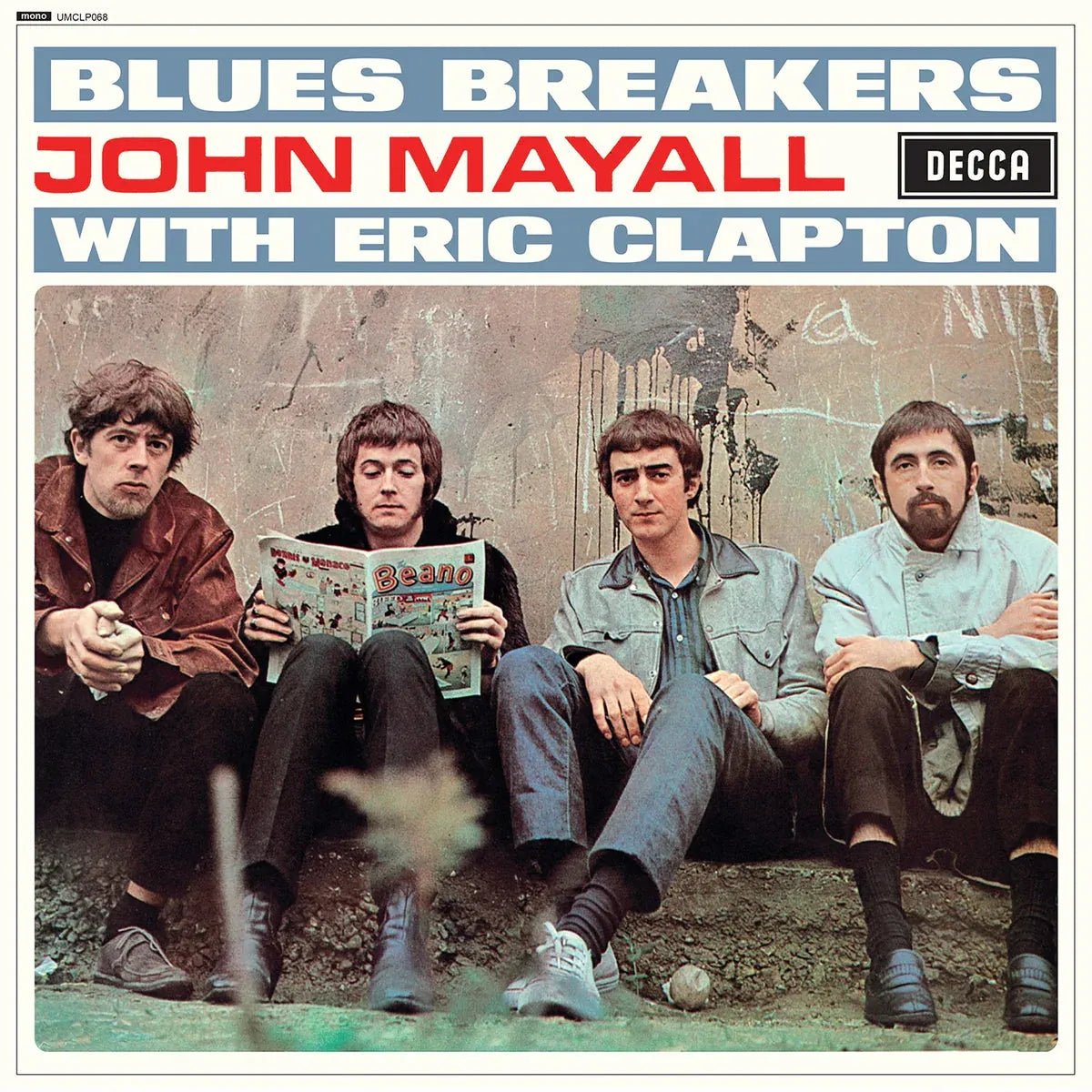 John Mayall Blues Breakers LP mono classic British blues with Eric Clapton guitar