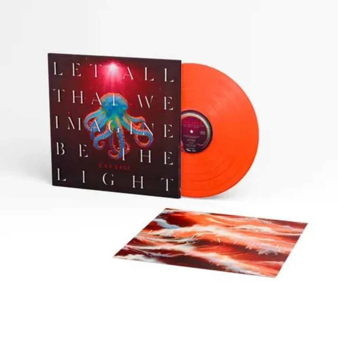 Garbage - Let All That We Imagine Be The Light (964145501) LP Neon Orange Vinyl cover 1