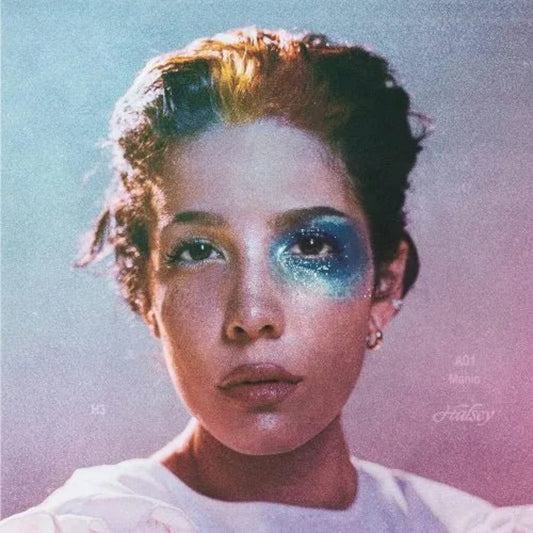 Halsey Manic LP milky clear vinyl album cover pop alternative release image
