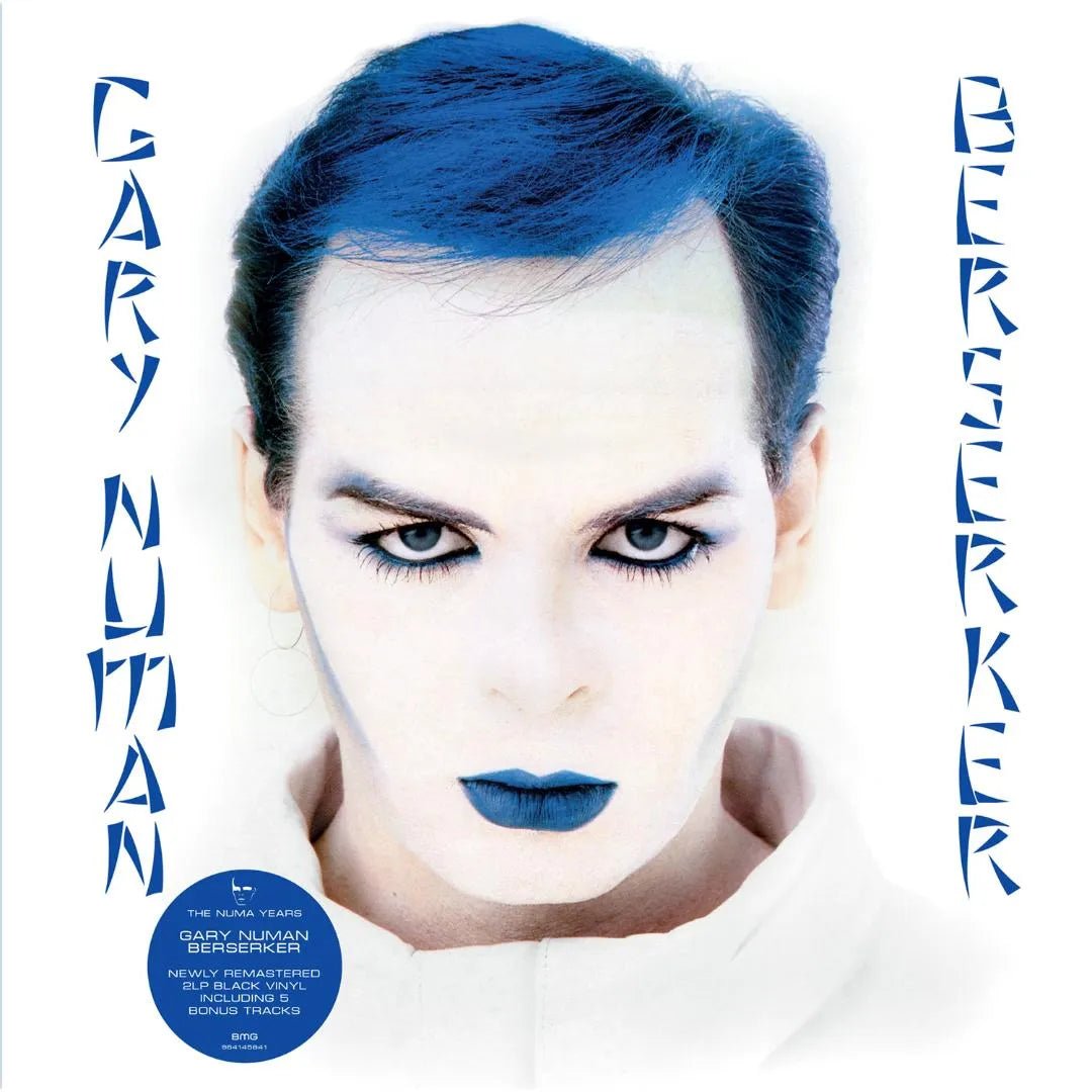 Gary Numan Berserker 2LP Remastered Edition – Front Cover Artwork