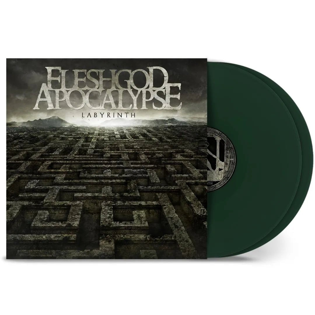 Labyrinth 2 LP by Fleshgod Apocalypse green vinyl double record display image