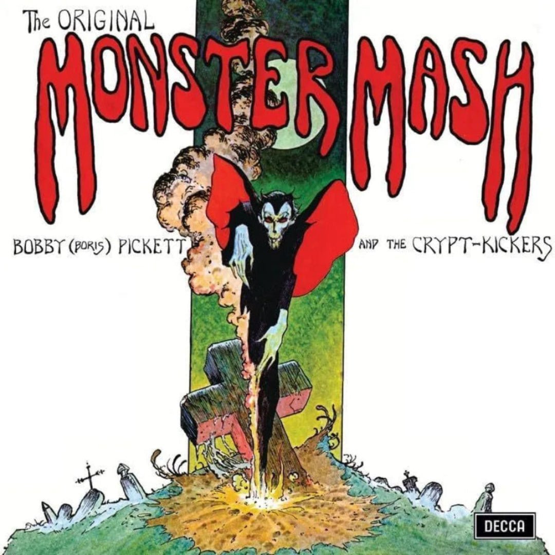 Bobby Pickett Monster Mash album cover on glow-in-the-dark vinyl