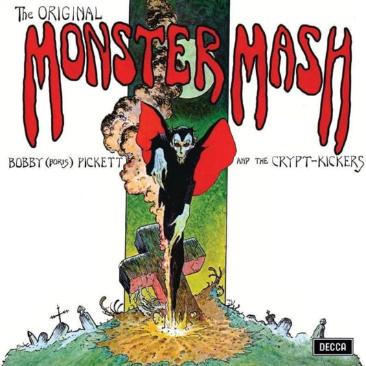 Bobby Pickett Monster Mash album cover on glow-in-the-dark vinyl