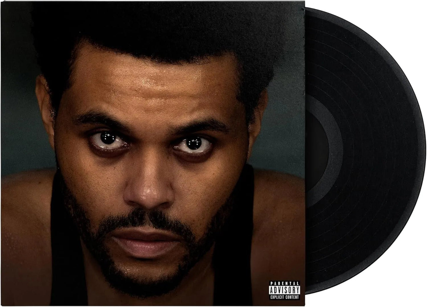Back cover of Hurry Up Tomorrow vinyl showing full tracklist and Island Records logo.