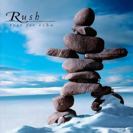 Rush Test For Echo album featuring “Test For Echo,” “Driven,” and “Half the World.”