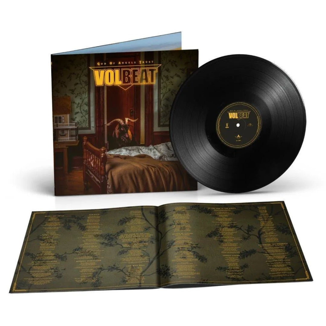 God Of Angels Trust album LP Volbeat cover and case detail image