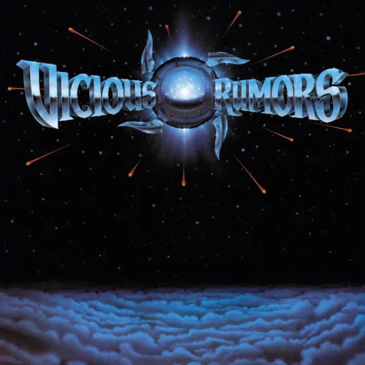 Vicious Rumors 1990 power metal album on translucent blue vinyl with insert, limited to 1500 copies
