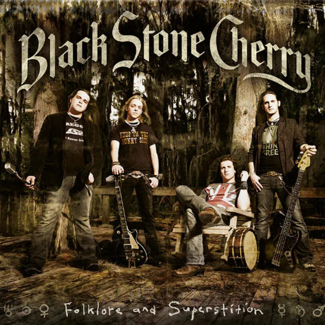 Black Stone Cherry Folklore And Superstition 2 LP green vinyl rock album