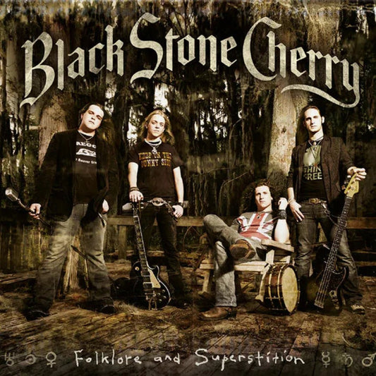 Black Stone Cherry Folklore And Superstition 2 LP green vinyl rock album