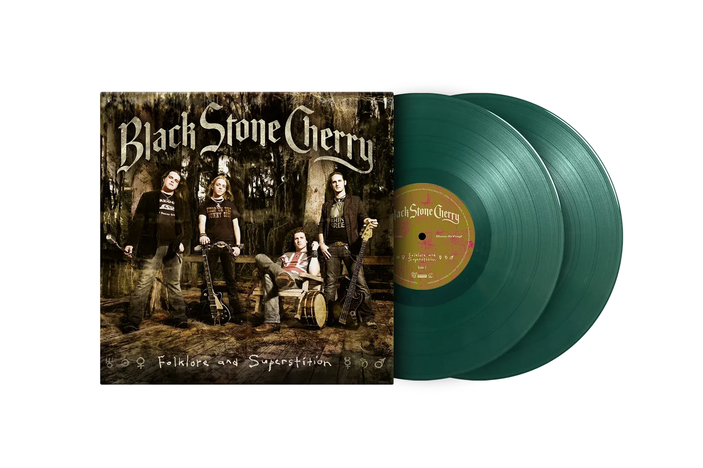 Folklore And Superstition vinyl Black Stone Cherry green double LP collection