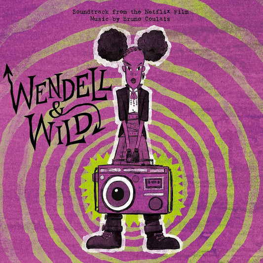 Wendell & Wild soundtrack LP on Demon Swirl coloured vinyl