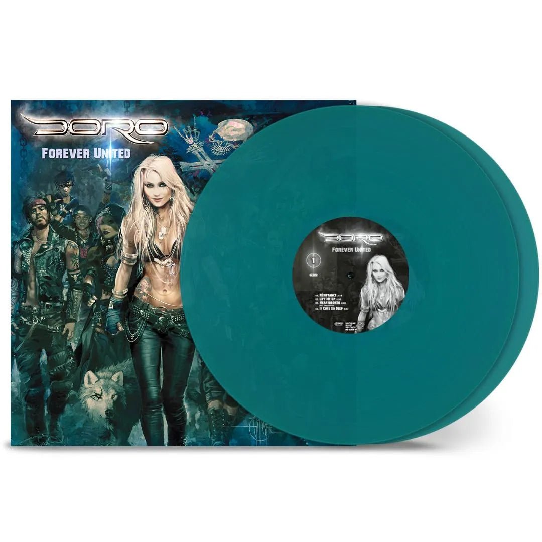 Forever United 2 LP by Doro vinyl record front cover artwork