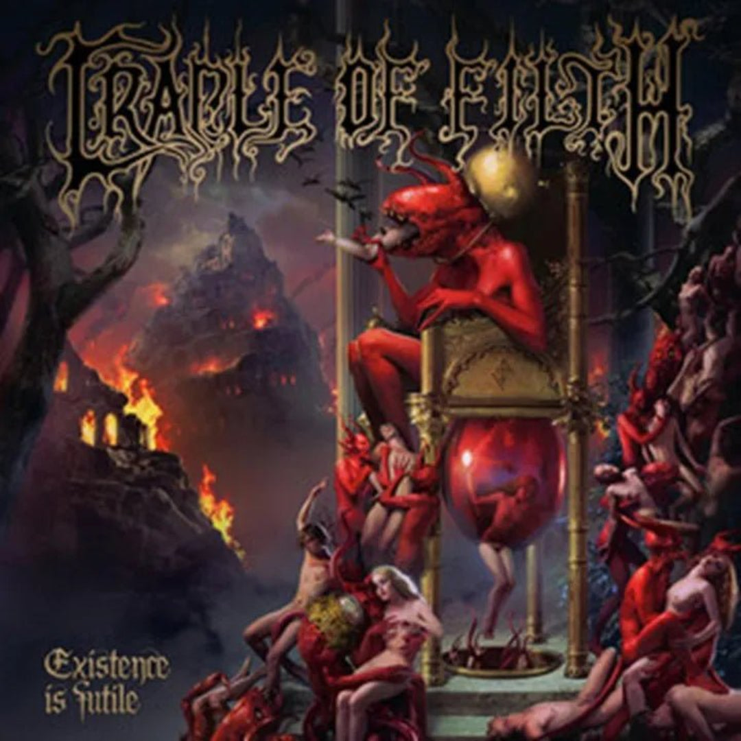 Cradle of Filth Existence Is Futile 2 LP magenta vinyl extreme metal