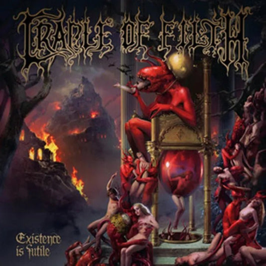 Cradle of Filth Existence Is Futile 2 LP magenta vinyl extreme metal