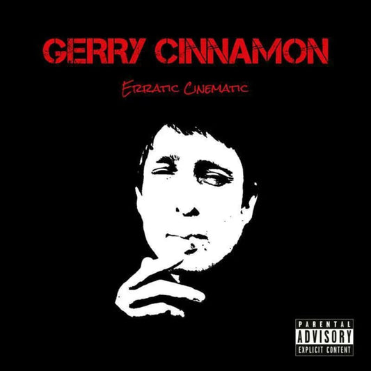 Gerry Cinnamon Erratic Cinematic CD album cover acoustic indie release
