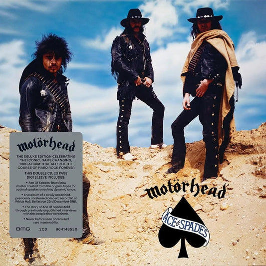 Ace of Spades Motorhead 2 CD expanded edition iconic metal album collector set