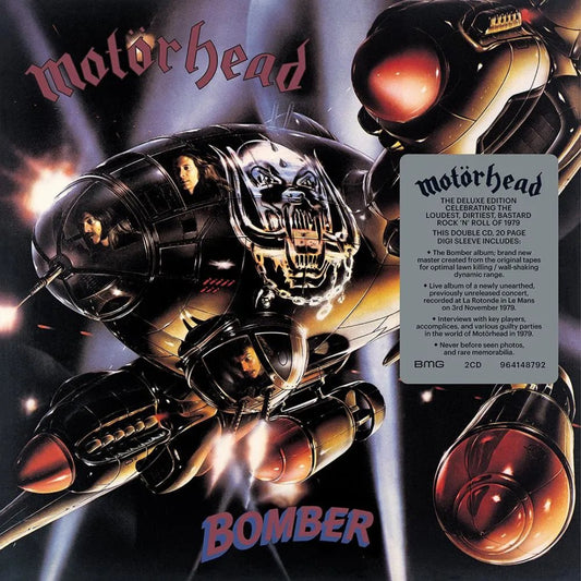 Bomber Motorhead 2 CD deluxe edition iconic hard rock and metal album