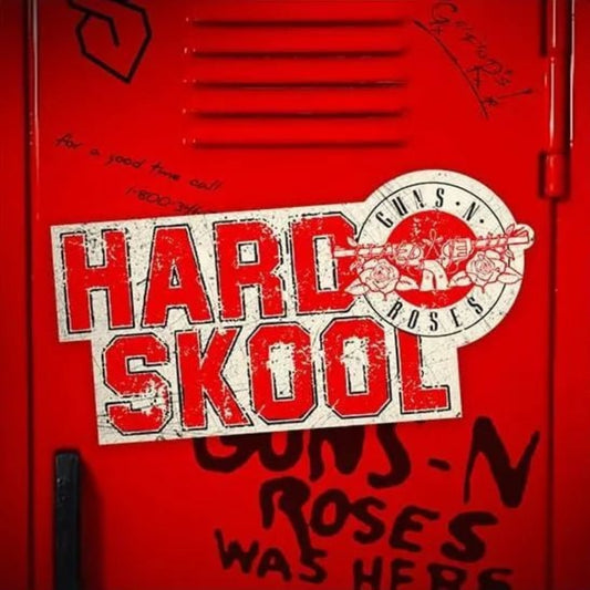Guns N Roses Hard Skool 7 inch single vinyl hard rock track collector release