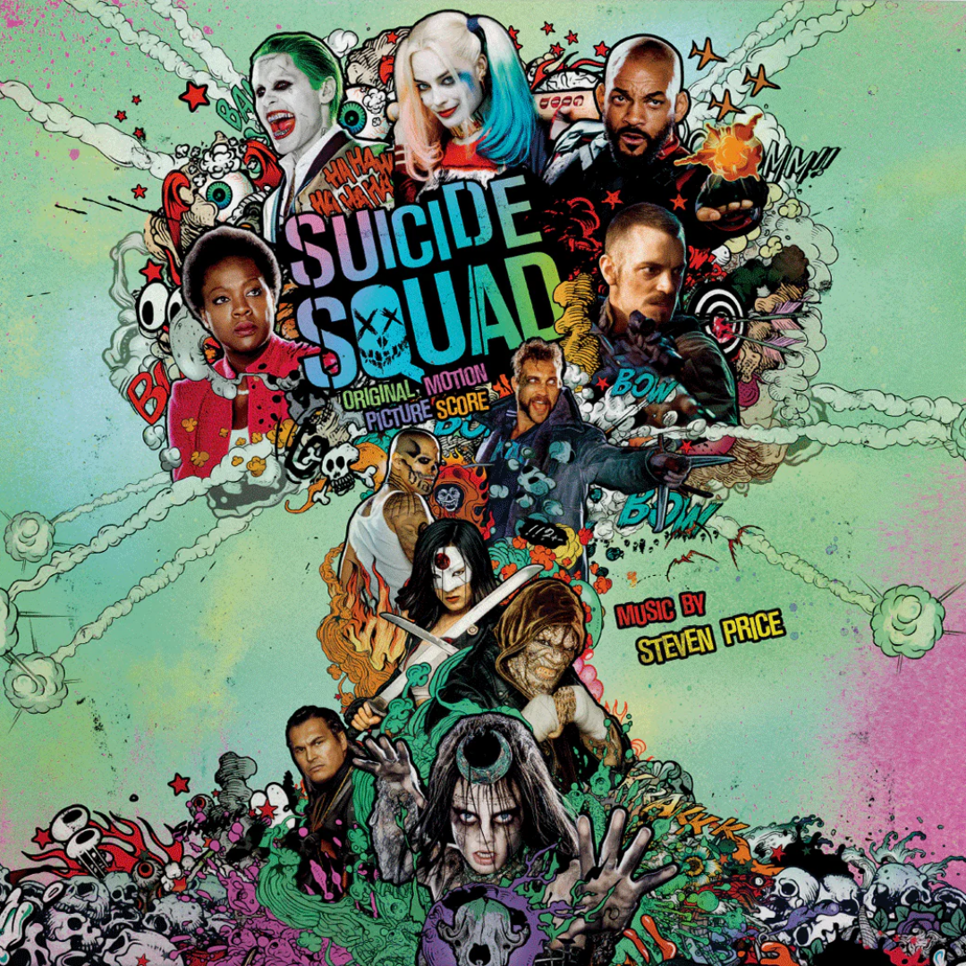 Suicide Squad soundtrack score by Steven Price limited vinyl edition
