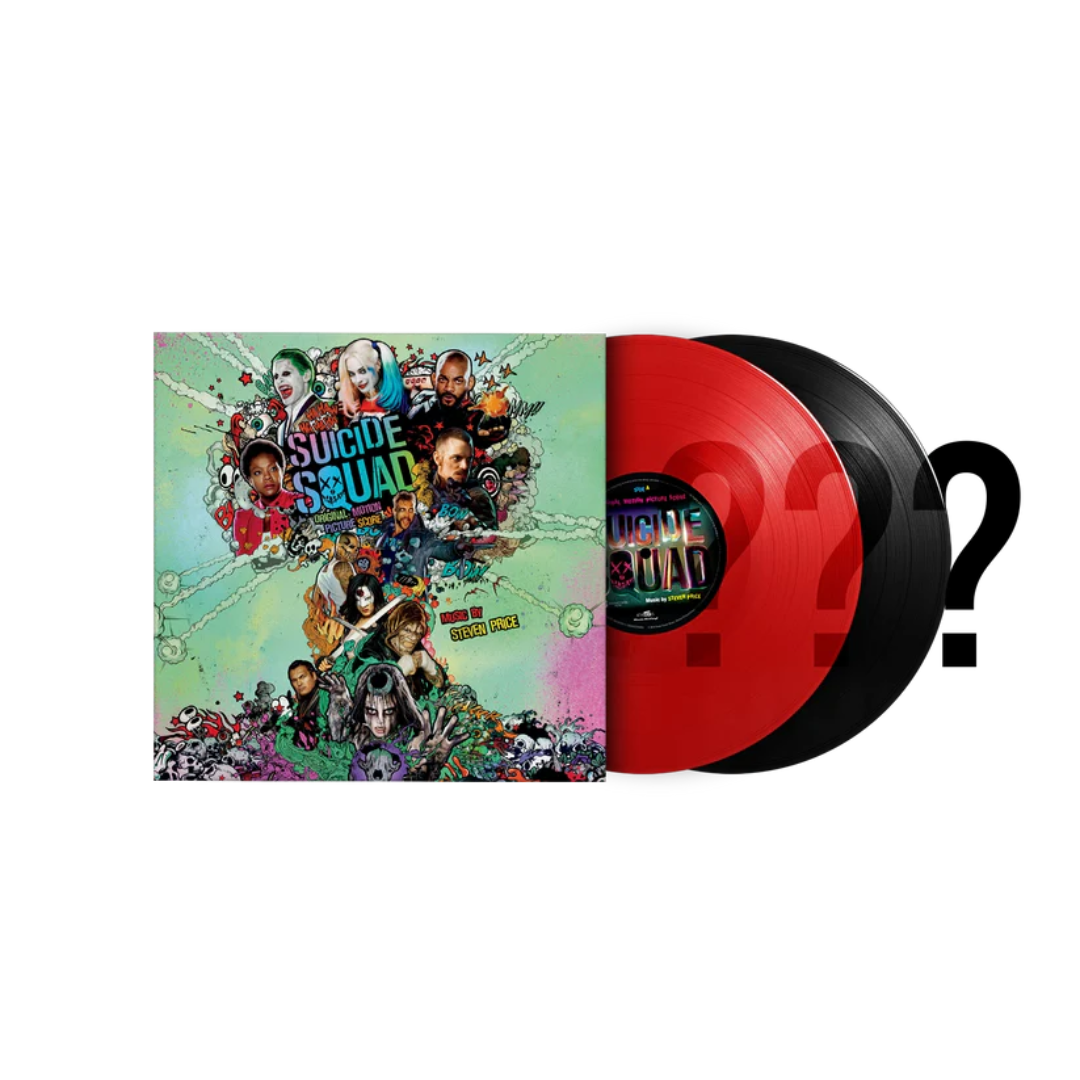 Super-Villain vinyl edition of Suicide Squad score with surprise colours