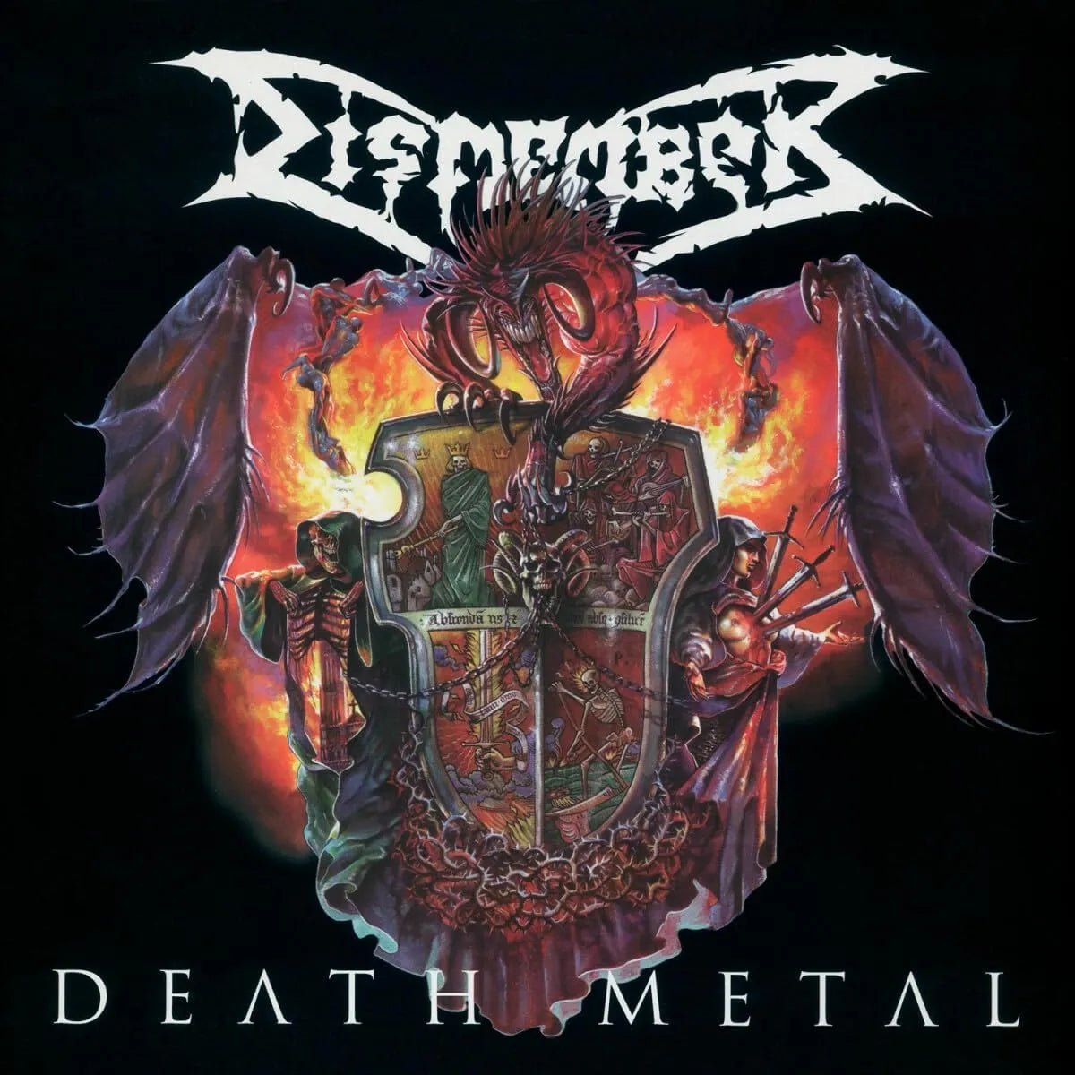 Dismember Death Metal CD classic Swedish death metal album with brutal riffs