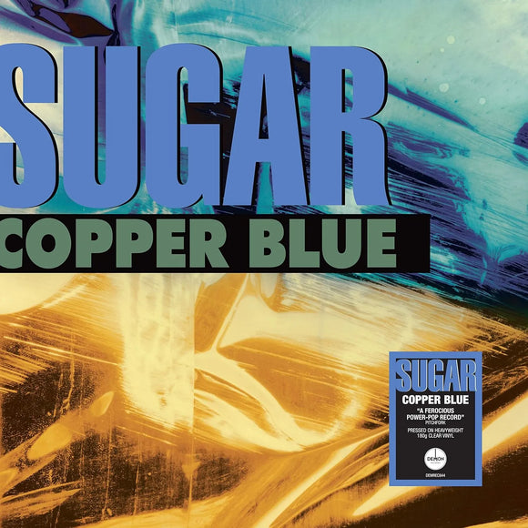 Sugar - Copper Blue (DEMREC644) LP Clear Vinyl