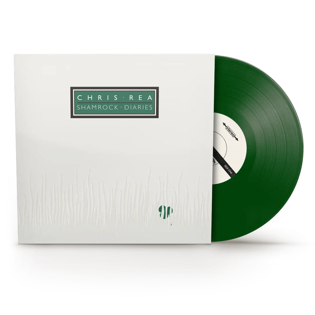 Shamrock Diaries Chris Rea LP green vinyl iconic tracks from English singer-songwriter