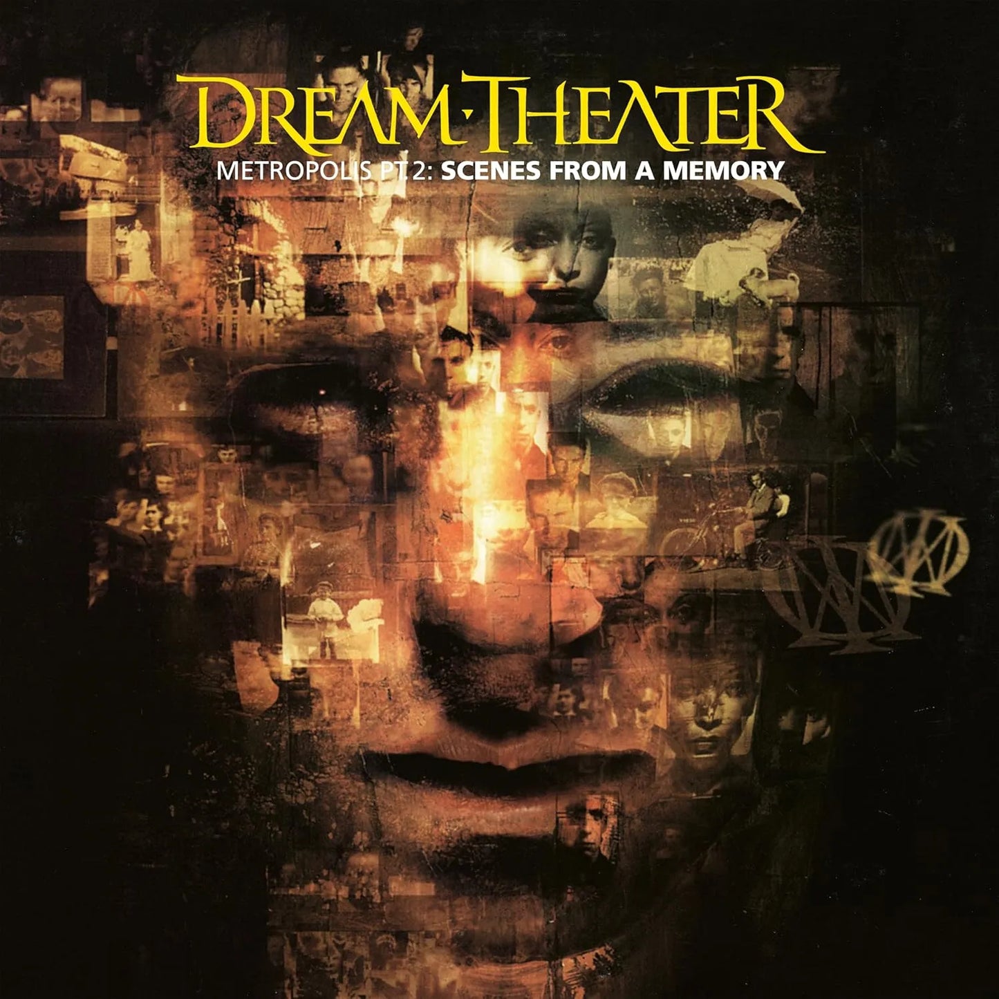 Dream Theater - Metropolis Part 2: Scenes From A Memory 2 LP Set Clear Vinyl cover
