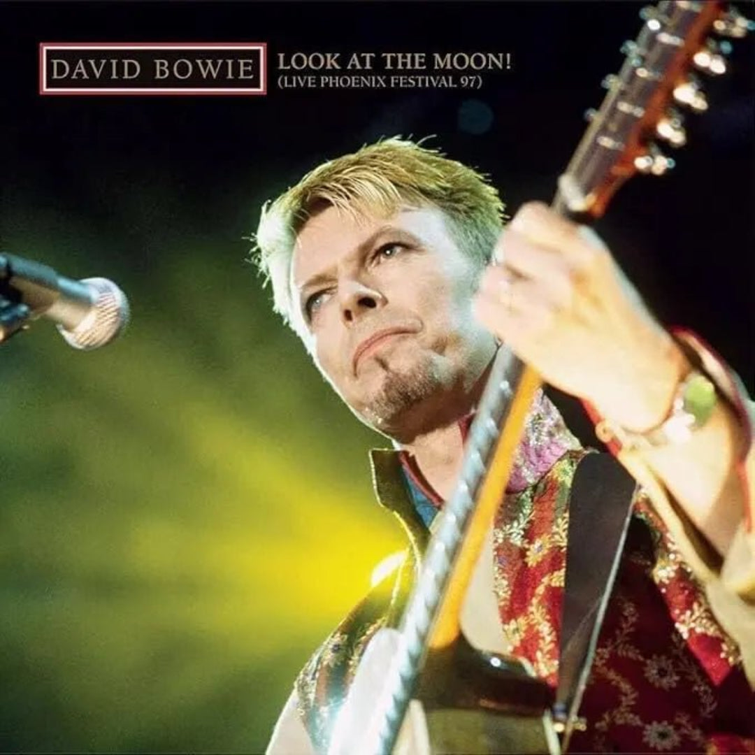 David Bowie Look At The Moon! 3 LP set live recordings and classic rock tracks