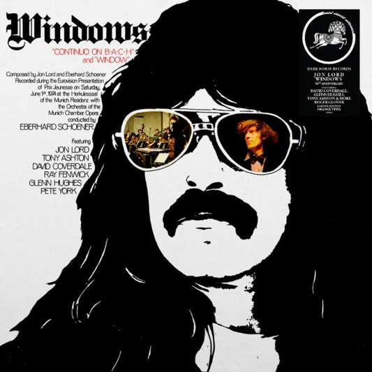 Windows Jon Lord LP orange vinyl classic progressive rock solo release