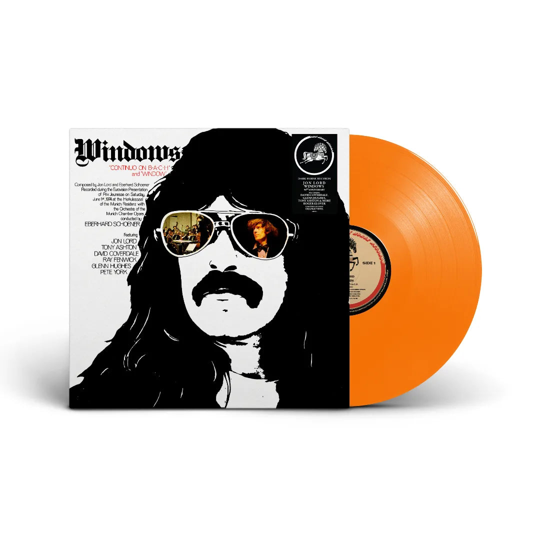 Jon Lord Windows LP orange vinyl orchestral rock and jazz-influenced album