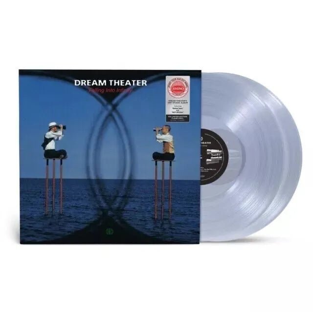 Falling Into Infinity Dream Theater 2 LP clear vinyl classic prog metal edition