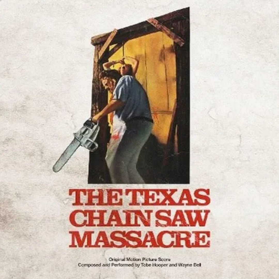 Texas Chain Saw Massacre soundtrack 50th anniversary vinyl by Waxwork