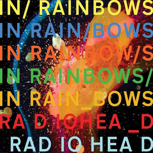 Radiohead In Rainbows LP vinyl alternative rock album cover artwork