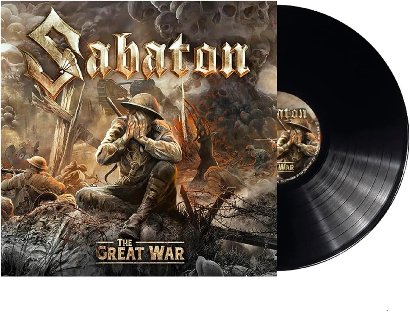 Sabaton The Great War vinyl record front sleeve