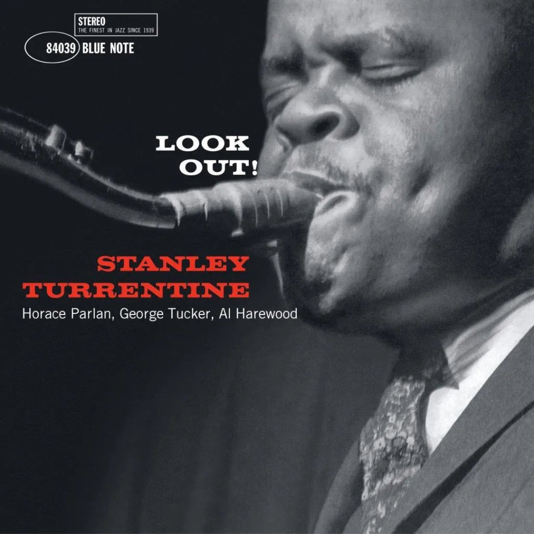 Stanley Turrentine Look Out! LP classic jazz saxophone vinyl album 1960s release